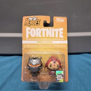 Fortnite FunKo Pint Size Heroes: Fortnite - Omega & Valor 1.5" Figure, 2-Pack